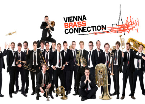 Die Brass Band Vienna Brass Connection live im KKL Luzern